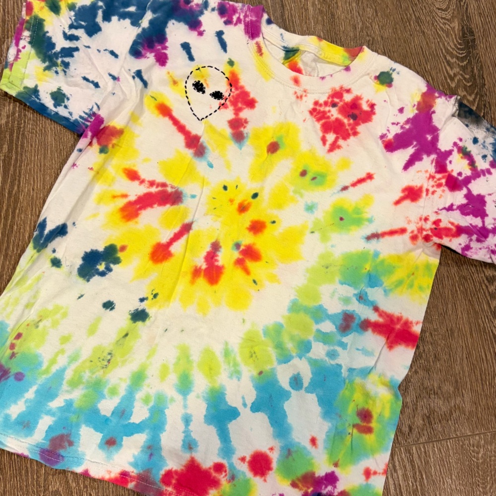 Colorful Tie-Dye T-Shirt